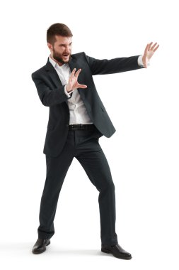 onun el ele tutuşarak işadamı