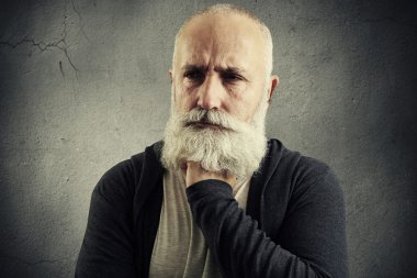 gri artalanları umutsuz üst düzey adam