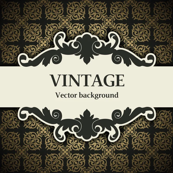 Motif antique vintage — Image vectorielle