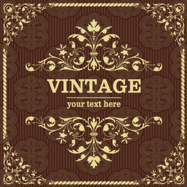 zarif vintage çerçeve