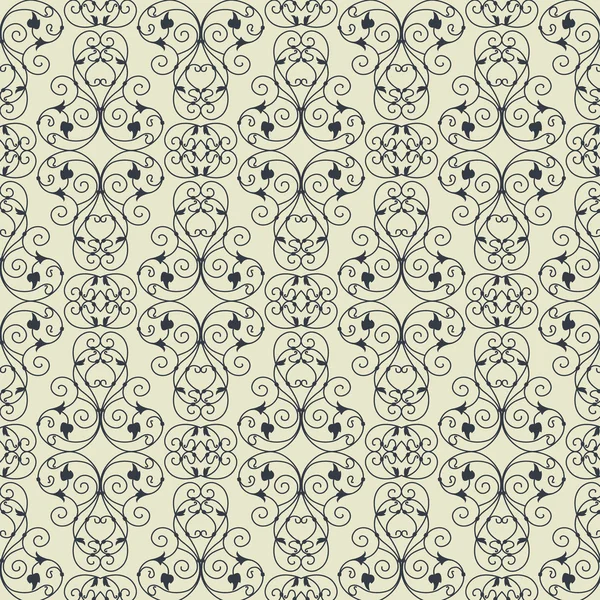 Vintage motif floral — Image vectorielle