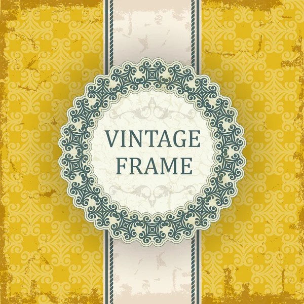 Cornice vintage — Vettoriale Stock