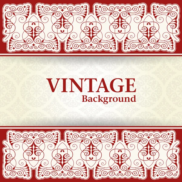 Vintage frame background — Stock Vector