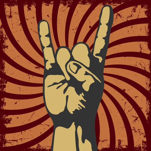 Symbole du hard rock — Image vectorielle