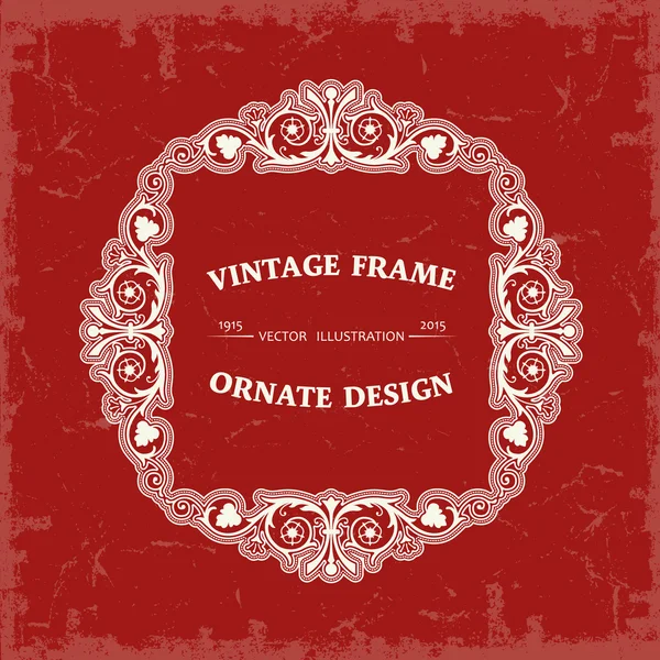 Frame in vintage stijl — Stockvector