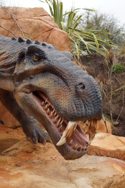 Büyük bir Gorgonops torvus