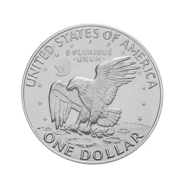 美国银元硬币 — 图库照片