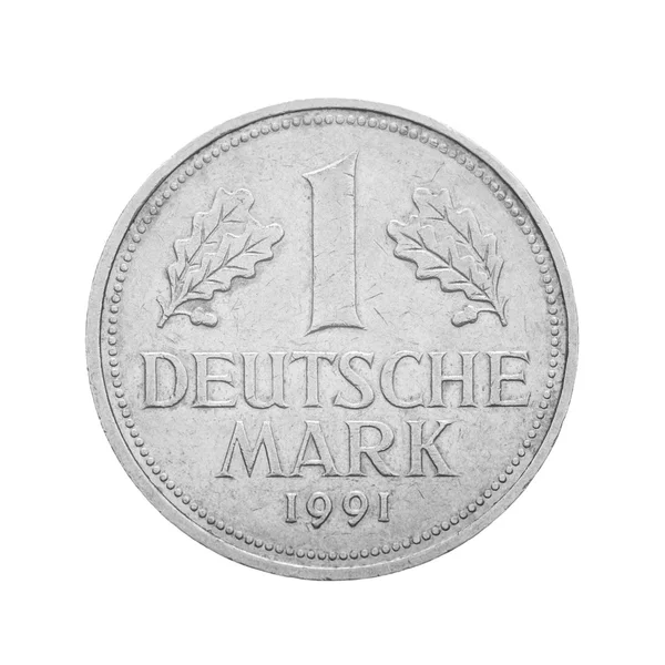 Vooraanzicht van de voorzijde Duitse Mark — Stockfoto