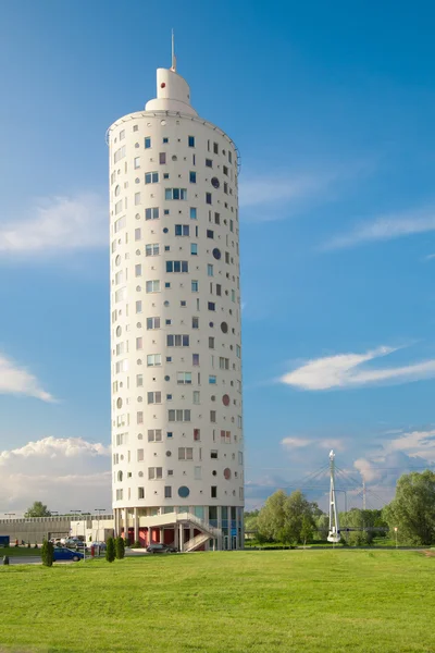 New tall round shape building