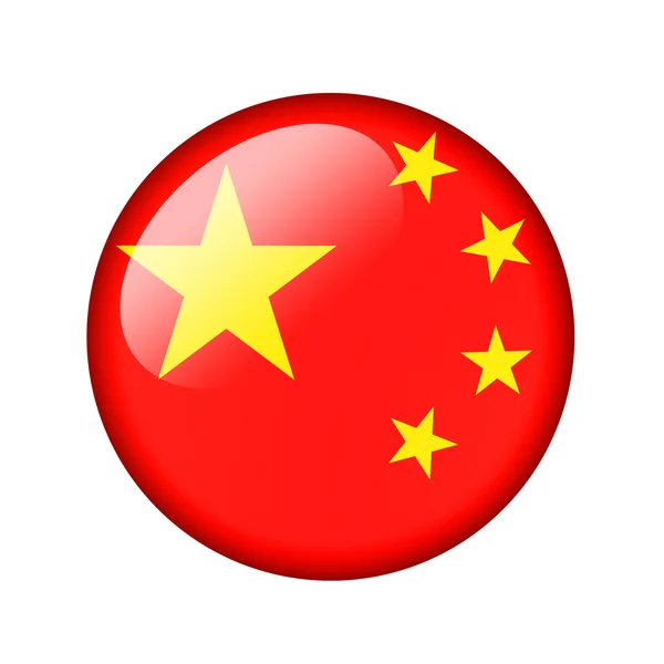 The Chinese flag — Stock Photo, Image