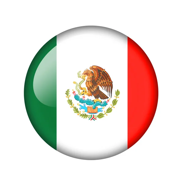 The Mexican flag — Stock Photo, Image