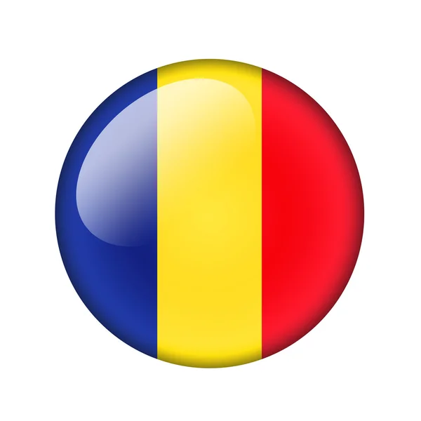 A Románia-jelző — Stock Fotó