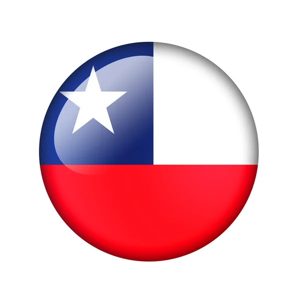 The Chile flag — Stock Photo, Image