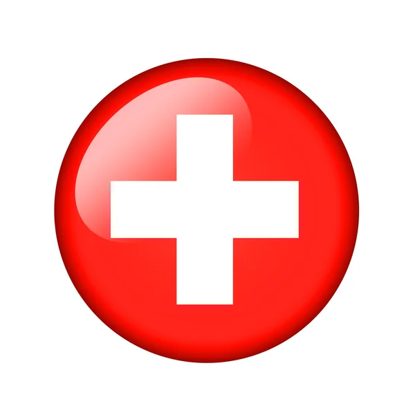 The Swiss flag — Stock Photo, Image