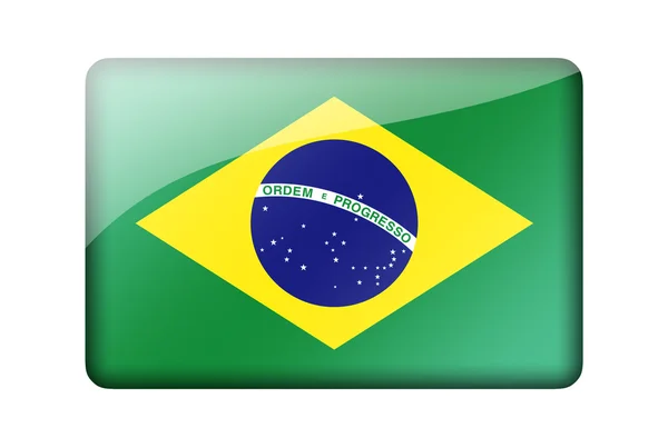 La bandera brasileña — Foto de Stock