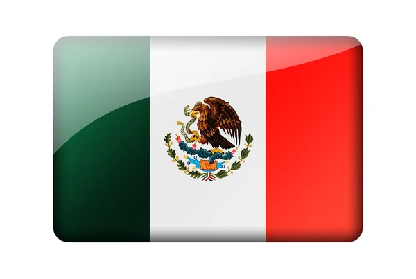 A mexikói zászló — Stock Fotó