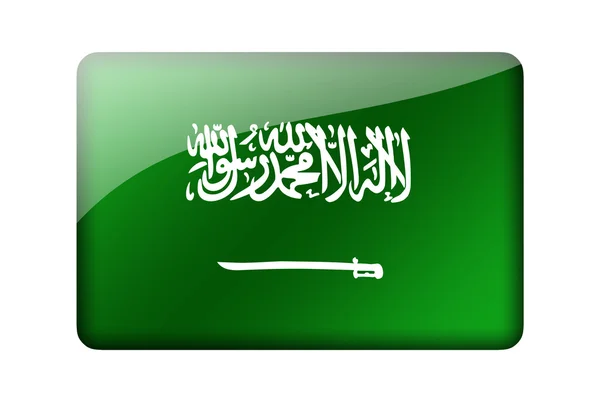 The Saudi Arabia flag — Stock Photo, Image