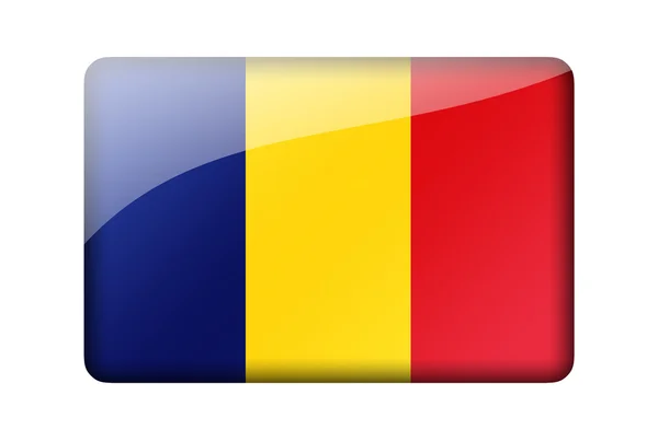 Прапор Румунії — стокове фото