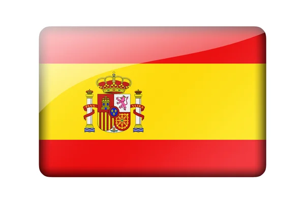De Spaanse vlag — Stockfoto