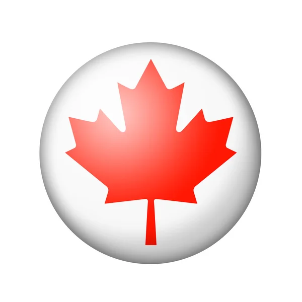 La bandera canadiense — Foto de Stock