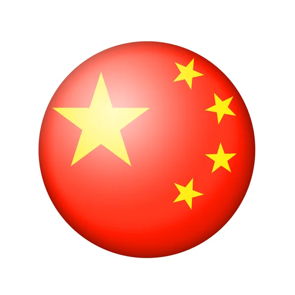 La bandera china —  Fotos de Stock