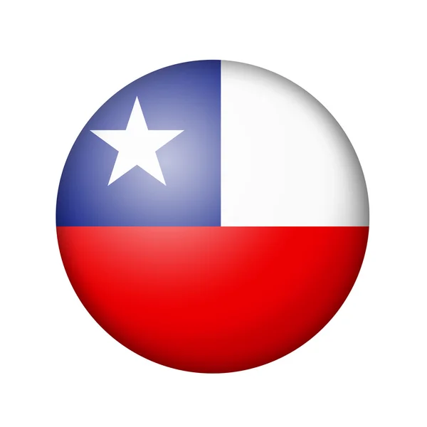 The Chile flag — Stock Photo, Image