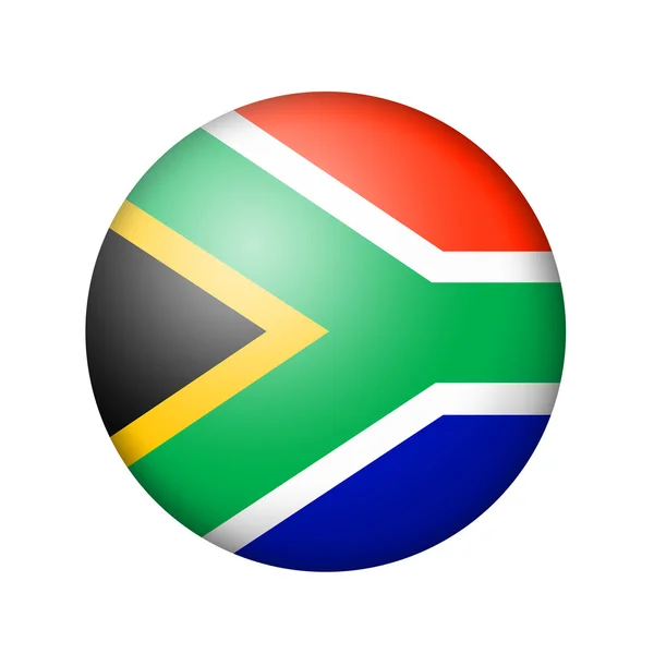 The Republic of South Africa flag — Stock Photo, Image