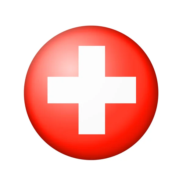 The Swiss flag — Stock Photo, Image