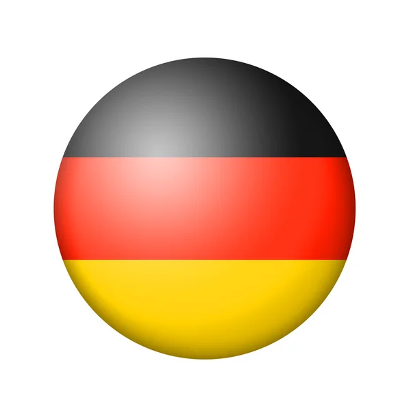 The German flag — Stock Photo, Image