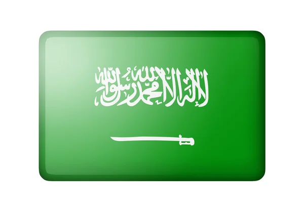 The Saudi Arabia flag — Stock Photo, Image