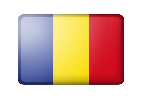 The Romania flag — Stock Photo, Image