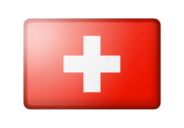 The Swiss flag — Stock Photo, Image