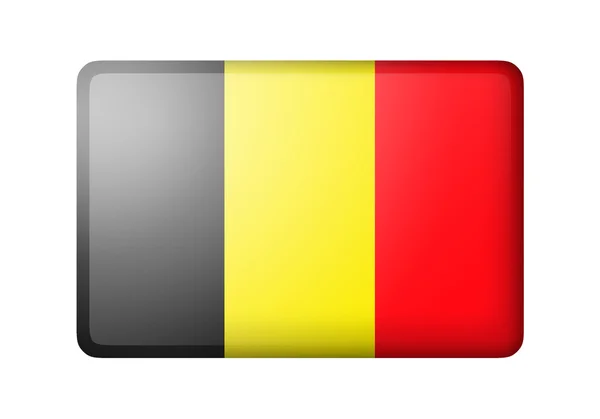 De Belgische vlag — Stockfoto