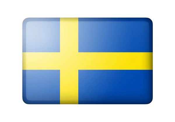 The Swedish flag — Stock Photo, Image