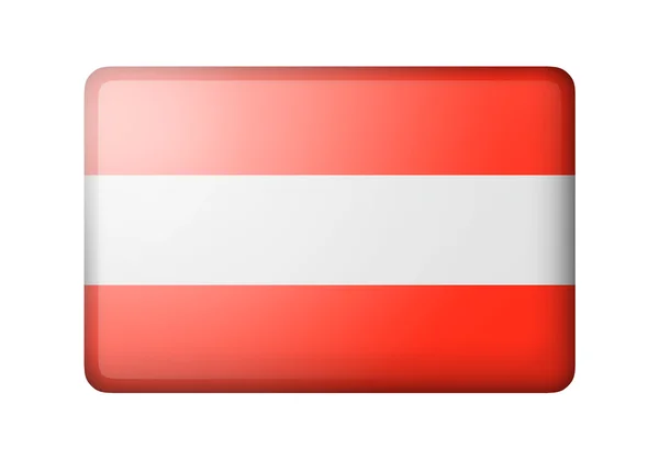 De Oostenrijkse vlag — Stockfoto