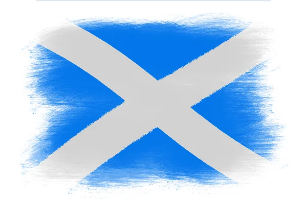 Флаг Шотландии — стоковое фото