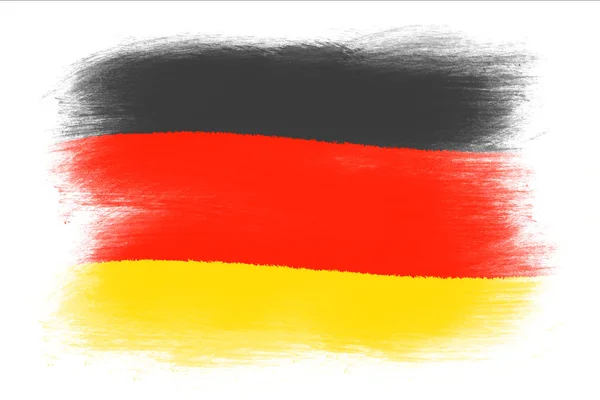 The German flag — Stock Photo, Image