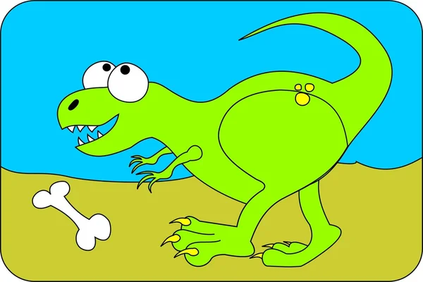 Bir tedavi T Rex çizgi film