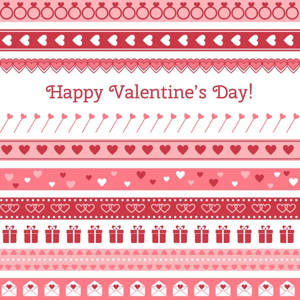 Happy Valentines Day. Greeting card — Stock Vector