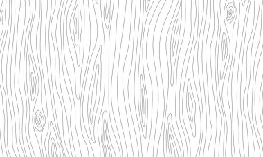 Ahşap desenli açık gri arka plan. Vektör soyut doğal tahıl ahşap el çizimi kolaj dokusu