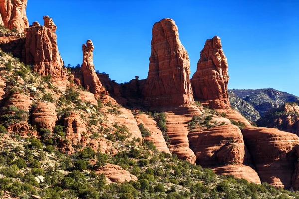 Rode rotsen van arizona — Stockfoto