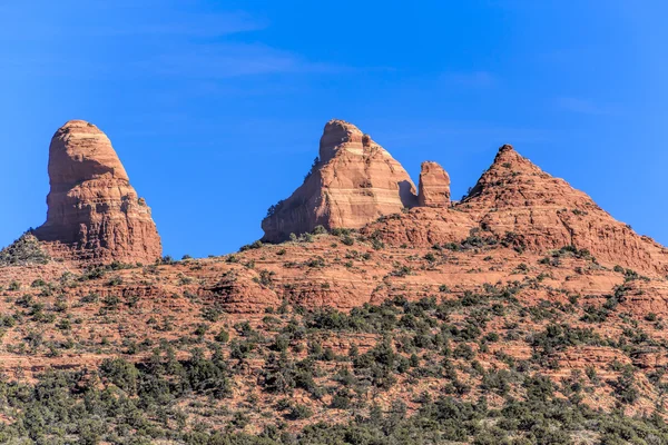 Czerwone skały w Arizonie — Zdjęcie stockowe
