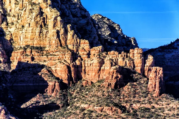 Rode rotsen van arizona — Stockfoto