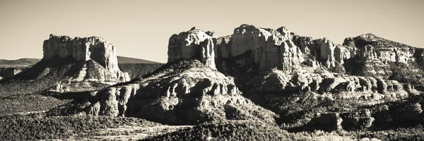Cathedral Rock Marco Famoso Horizonte Sedona Arizona Dos Pontos Turísticos — Fotografia de Stock