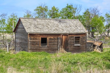 Çiftlik bina terk edilmiş