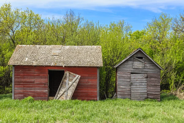 Gamla övergivna gården — Stockfoto