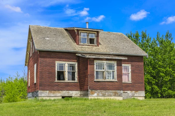 Opuszczony stary Farm House — Zdjęcie stockowe