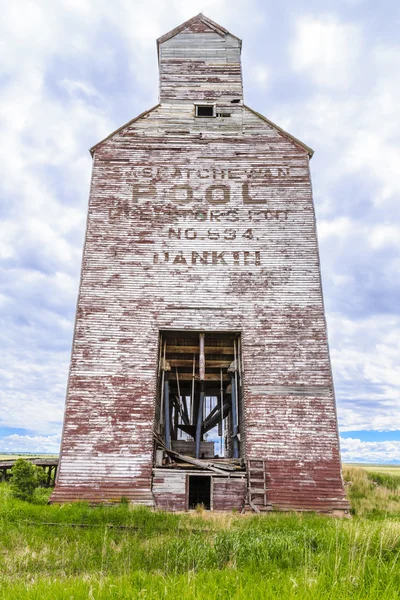 Opuštěné silo — Stock fotografie