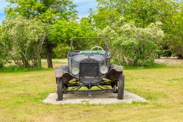 Ένα Vintage Μοντέλο Ford Αυτοκίνητο — Φωτογραφία Αρχείου