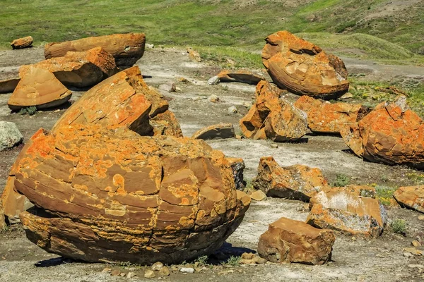 Червона скеля coulee природної зони — стокове фото